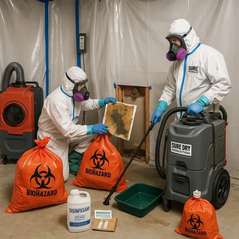 Contaminated Water Handling Protocols process in Lake Villa, IL