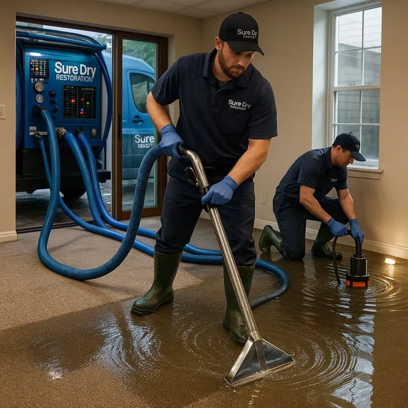 Water Extraction and Removal process in Lake Villa, IL
